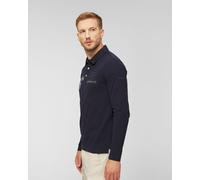 Polo à Manches Longues Pour Hommes Aeronautica Militare Bleu Marine 232po1708j608-8358