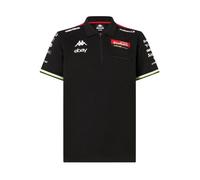 Polo Acriz Replica Pertamina Enduro VR46 Racing Team Homme Noir Moto GP XXL