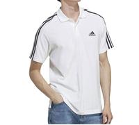 Adidas 3s Pique Ps Short Sleeve Polo Blanc M / Regular Homme