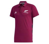 Polo - Adidas - Nouvelle-Zélande All Blacks - Rouge - Manches courtes - Respirant S