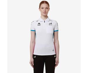 Polo Adraw BWT Alpine F1 Team 2024 Blanc Femme Blanc XL