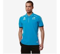 Polo Adrem BWT Alpine F1 Team 2024 pour Homme - Bleu, noir, rose M