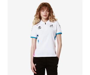 Polo Adrew BWT Alpine F1 Team 2024 Blanc Femme Blanc XL