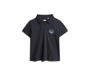 Polo ajustÃ© femme Superdry Athletic Essentials 90s Bleu XS
