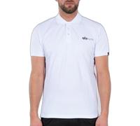 Polo Alpha Industries Basic Polo SL Blanc M