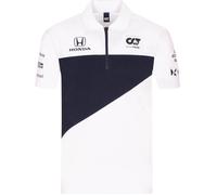Polo - Alpha Tauri - Redbull Racing Team - Officiel F1 - Manches courtes - Col polo - Blanc XL