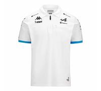 Polo Alpine F1 Adram 2024 Blanc 3XL Male