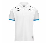 Polo Alpine F1 Adrem 2024 Blanc 4XL Male