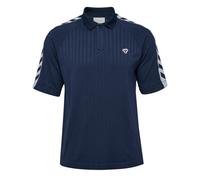 Polo ample Hummel Archive Bleu XS/S