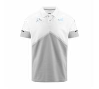 Polo ANGAI BWT Alpine F1 Team 2023 Gris pour Homme - Manches courtes - Kappa XXXXL