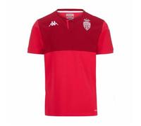 Polo Angat 8 AS Monaco 24/25 pour Homme - Rouge, blanc S