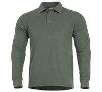 Polo Aniketos Long Sleeve Pentagon - Camo Green 3XL
