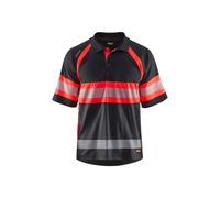 Polo anti-UV haute visibilitÃ© Blaklader Noir XL