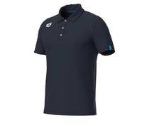 Polo Arena Team Solid Bleu M