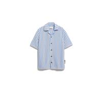 ARMEDANGELS Vestes en maille bleu clair / blanc, Taille L