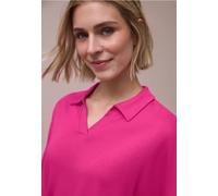 Street One Polo avec Taille élastique Magenta Dream 46