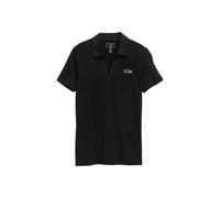 Polo avec logo brodÃ© femme Tom Tailor Basic Noir S