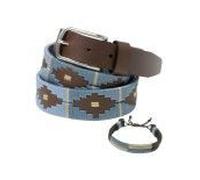 Polo Bbb Cinturón Argentino Fbm Celeste