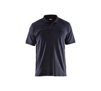 Polo bicolore Blaklader Bleu XS