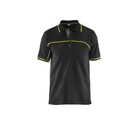 Polo bicolore Blaklader Noir 2XL