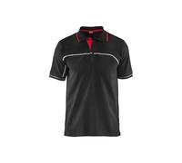 Polo bicolore Blaklader Noir XL