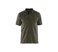 Blakläder Polo 33891050 bicolore Olive/Noir Taille 3XL