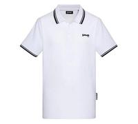 Polo Blanc Homme Schott PSWILL2