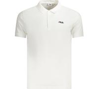 Polo blanc pour homme avec broderie - manches courtes, 3 boutons, élégant, taille : S Couleur : Bianco