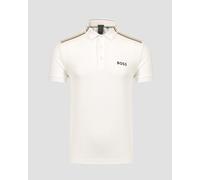 Polo Blanc Pour Hommes Boss X Matteo Berrettini Patteo 50506186-100