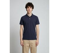 Polo bleu marine en coton bio - Made in France | Taille: L L