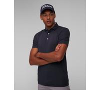 Polo Bleu Marine Pour Hommes Footjoy Eu S.lisle Dot Prt 81675-navywht