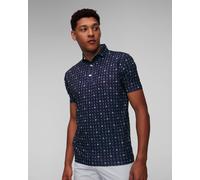 Polo Bleu Marine Pour Hommes Footjoy Eu The 19th Hole 81609-navy
