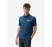 Polo Born Living Yoga Movistar Team manche courte bleu marine - M