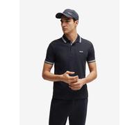 Polo Boss Green Paddy manches courtes bleu marine - S