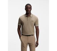 Boss Paddy 10241663 Short Sleeve Polo Beige M Homme