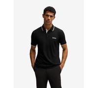 Polo Boss Green Paddy Pro Logo manches courtes noir pur marron - XXL