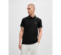Polo Boss Green Paul manches courtes noir pur - XL
