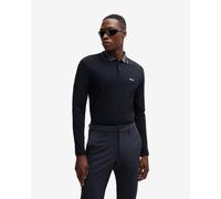 Polo Boss Green Plisy 2 manches longues bleu foncé - XXL