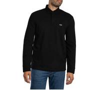 Polo Brodé À Manches Longues - Armani Exchange L