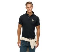 Superdry Vintage Athletic Short Sleeve Polo Noir XL Homme