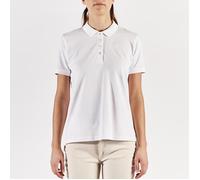Polo Carly Robe di Kappa pour Femme - Blanc - Multisport - Manches courtes - Coupe regular fit L