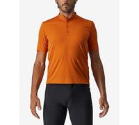 Polo Castelli Tech 2 manche courte orange rouille - XL