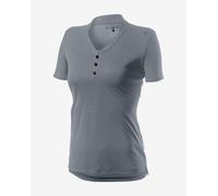 Polo Castelli Tech manche courte gris femme - M