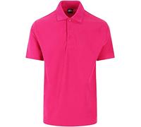 Polo classique à manches courtes pour homme - Style décontracté - Idéal pour le jardinage et la construction - Cadeau de Noël ou d'anniversaire pour tout maçon, électricien, fuchsia, XXXXXXXL