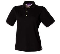 Polo classique à rétention de forme Henbury 100% coton, 225g/m², femme (RW619)
