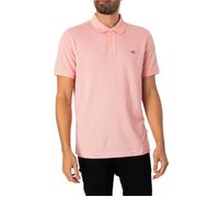 GANT Polo à Manches Longues REG Shield SS Pique, BUBBELGUM Pink, XXL Homme