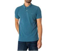Polo Classique En Piqué - Superdry - Homme - Col polo - Manches courtes - Bleu S