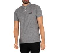 Polo classique en piqué - SUPERDRY - Homme - Gris - Manches courtes - Col classique XXXL