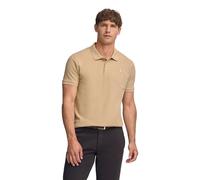 Polo Club Polo Sable en piqué avec Patte à Trois Boutons et Logo brodé Contrastant Homme