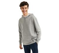 Polo Club Sweat a Capuche Gris Homme avec Poches - 100% Coton Sweatshirt Manches Longues